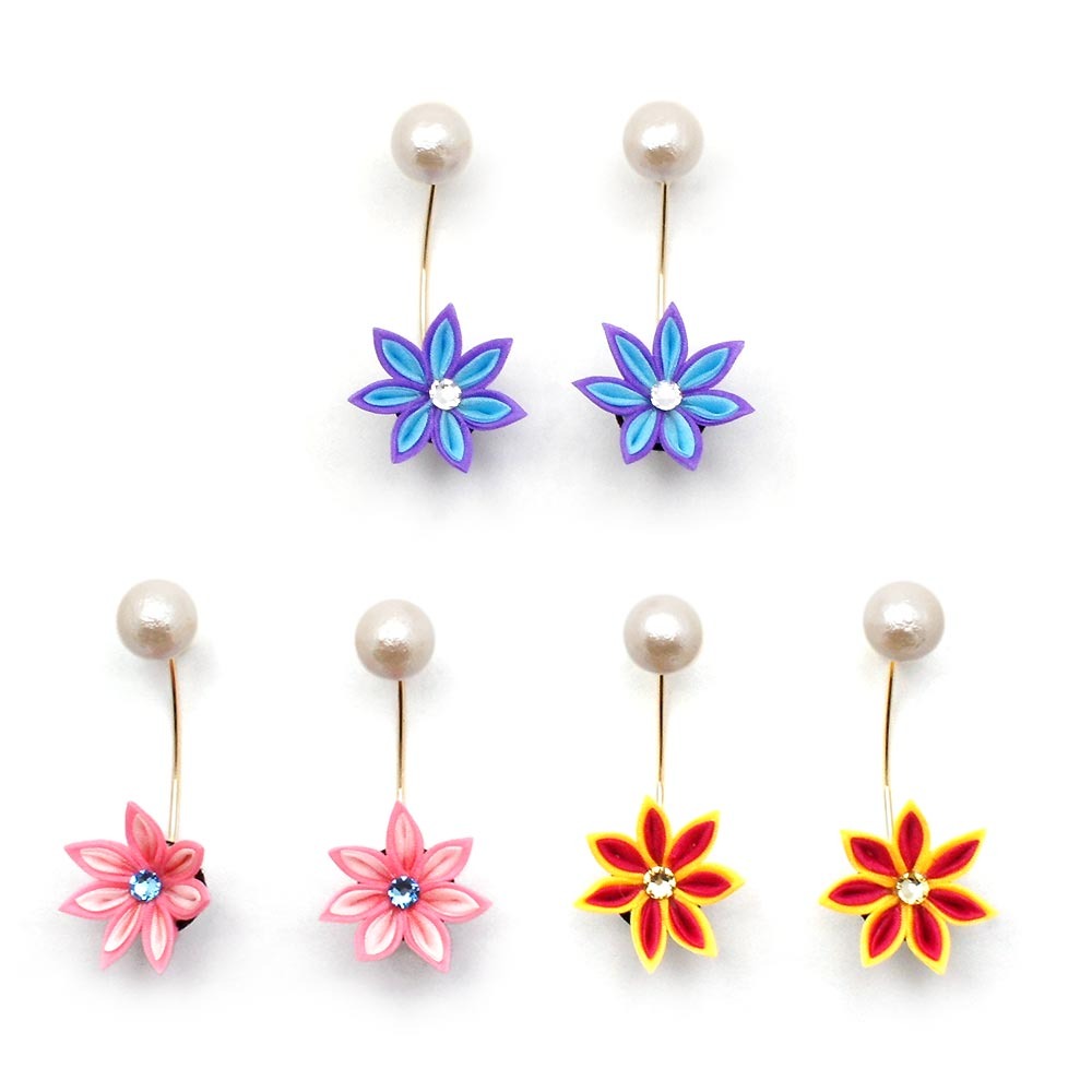 gargle（ガーグル） つまみ花I ピアス