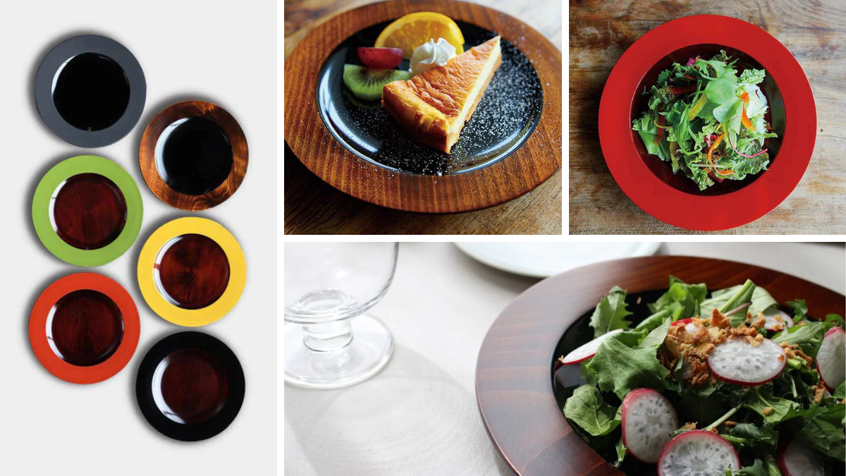 【皿】カラーディッシュ (21cm, 24cm) 