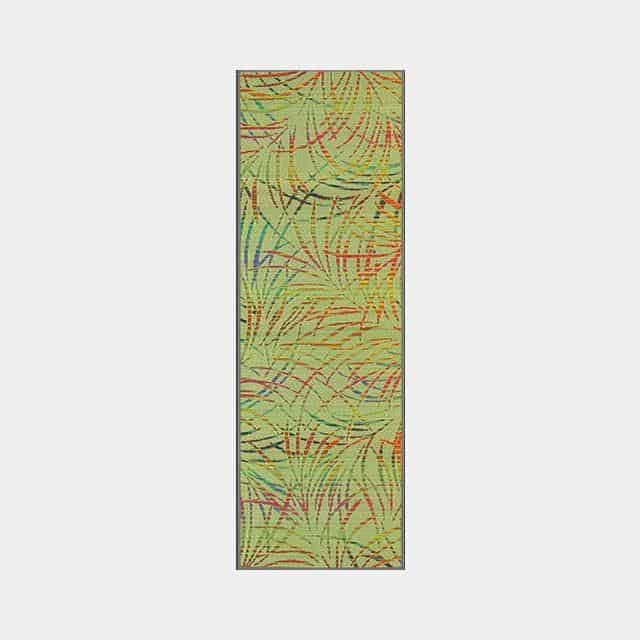 【い草-畳】イケヒコ い草ヨガマット カルム 赤 (60×180cm)