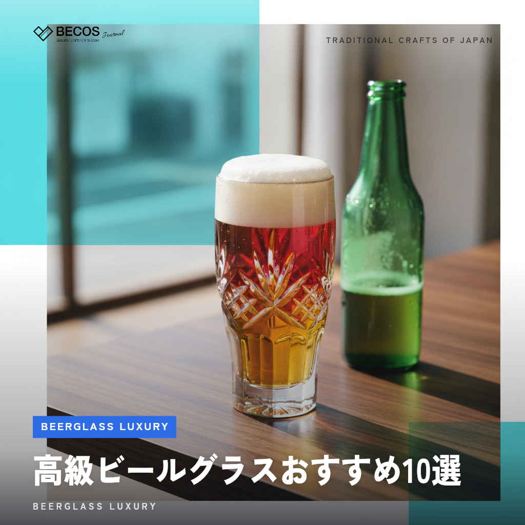 高級ビールグラスおすすめ10選｜日本の伝統工芸から選ぶプレゼントの逸品